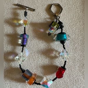 Bracelet hand made Murano type beads